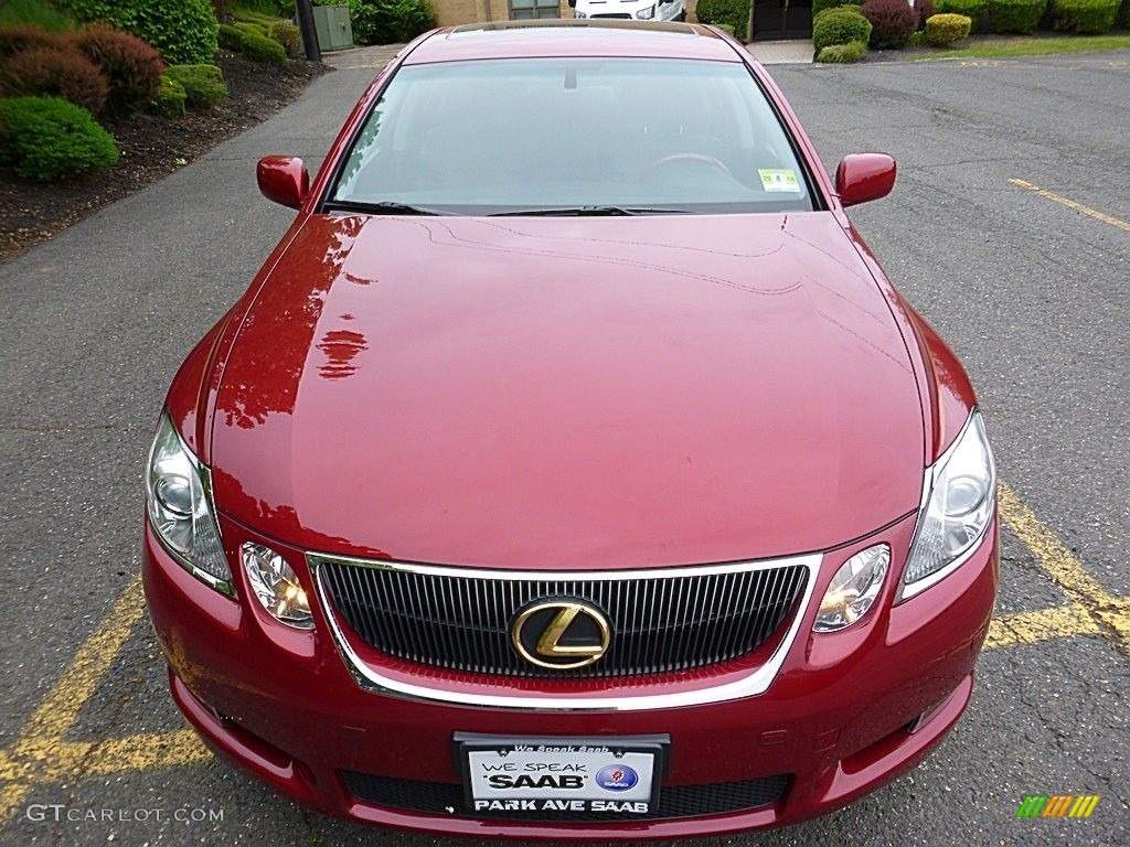 2006 GS 300 AWD - Matador Red Mica / Black photo #9