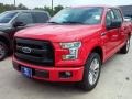 2016 Race Red Ford F150 XL SuperCrew  photo #3