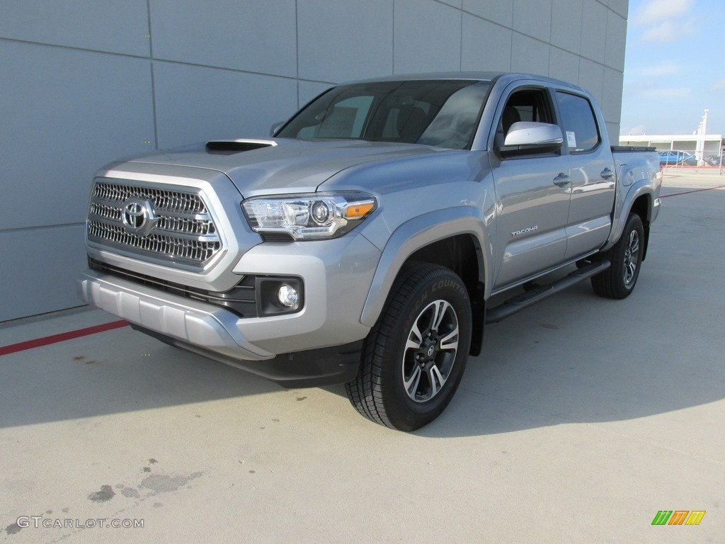 2016 Tacoma TRD Sport Double Cab - Silver Sky Metallic / TRD Graphite photo #7