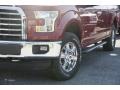 2016 Ruby Red Ford F150 XLT SuperCab 4x4  photo #2