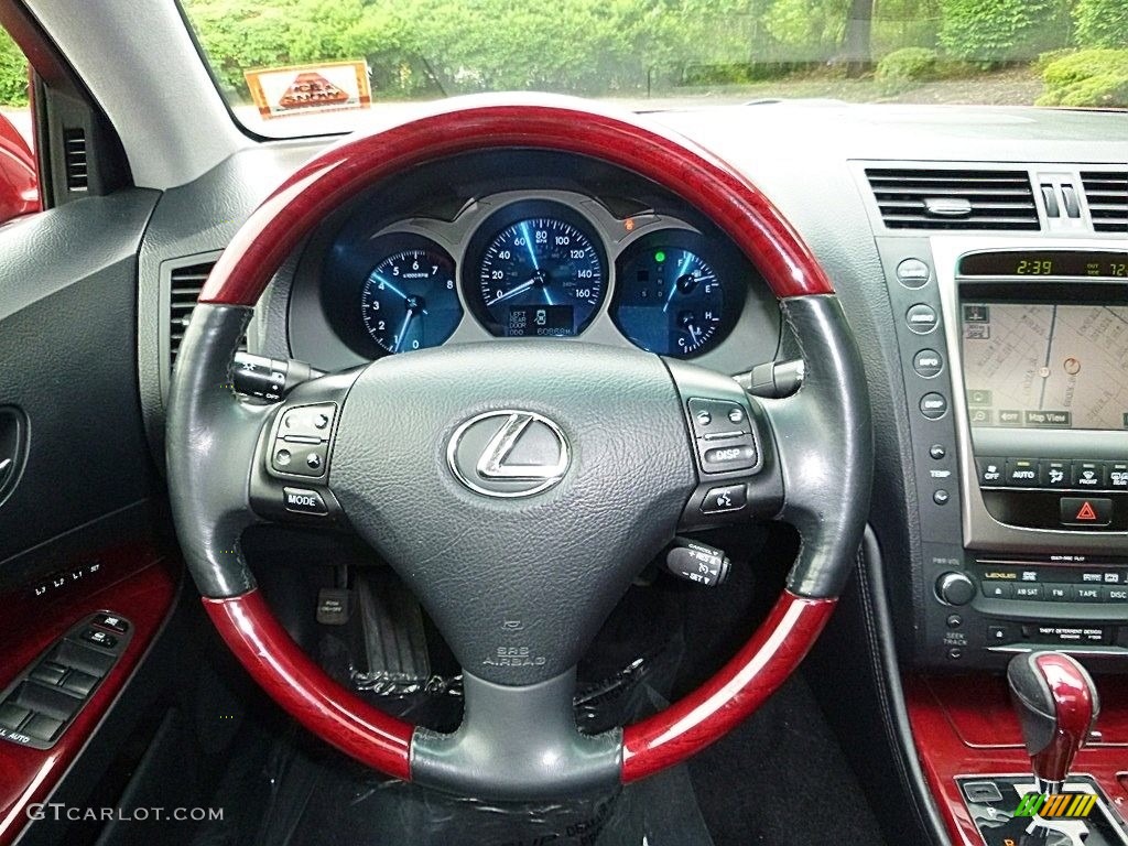 2006 GS 300 AWD - Matador Red Mica / Black photo #26