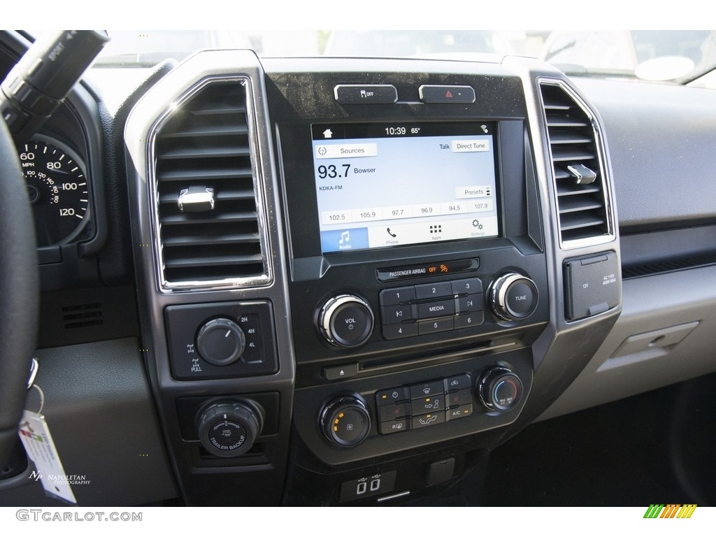 2016 F150 XLT SuperCab 4x4 - Blue Jeans / Medium Earth Gray photo #11