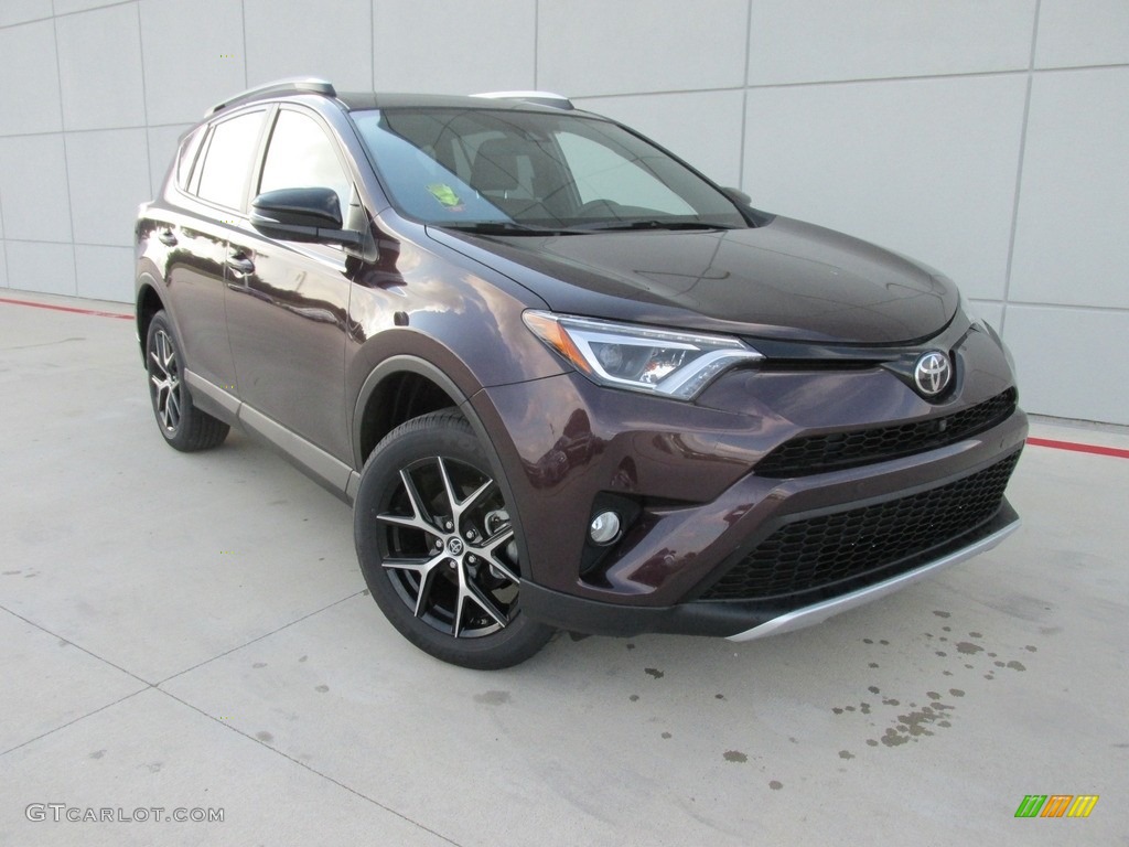 2016 RAV4 SE - Black Currant Metallic / Black photo #1