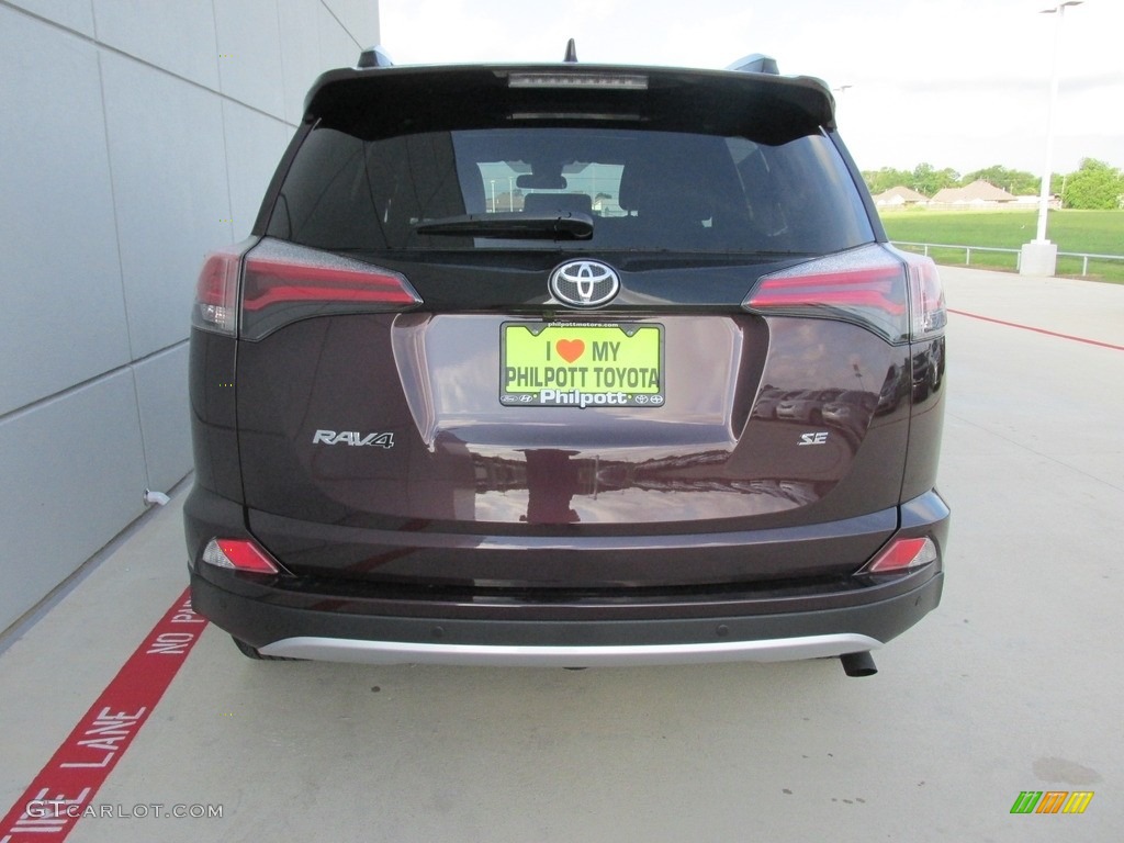 2016 RAV4 SE - Black Currant Metallic / Black photo #5