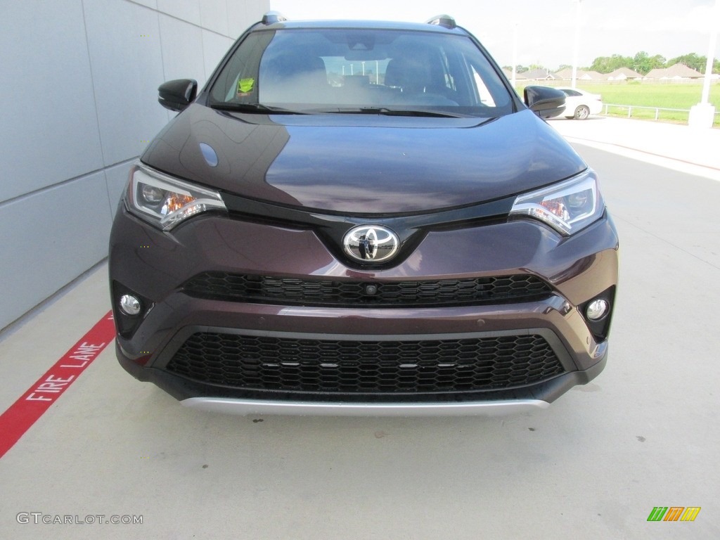 2016 RAV4 SE - Black Currant Metallic / Black photo #8