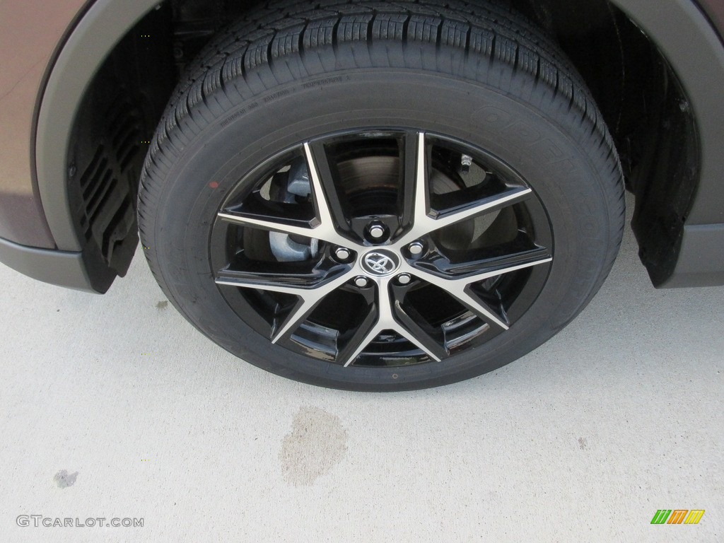 2016 RAV4 SE - Black Currant Metallic / Black photo #11