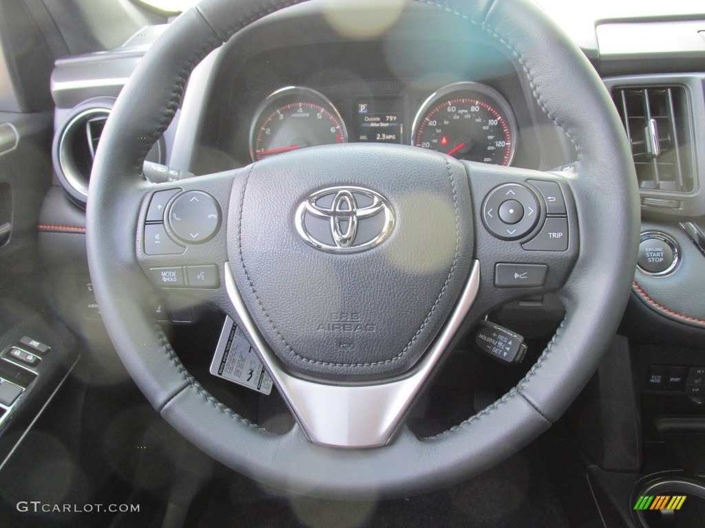 2016 RAV4 SE - Black Currant Metallic / Black photo #32