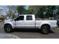 Ingot Silver Metallic - F250 Super Duty Lariat Crew Cab 4x4 Photo No. 8