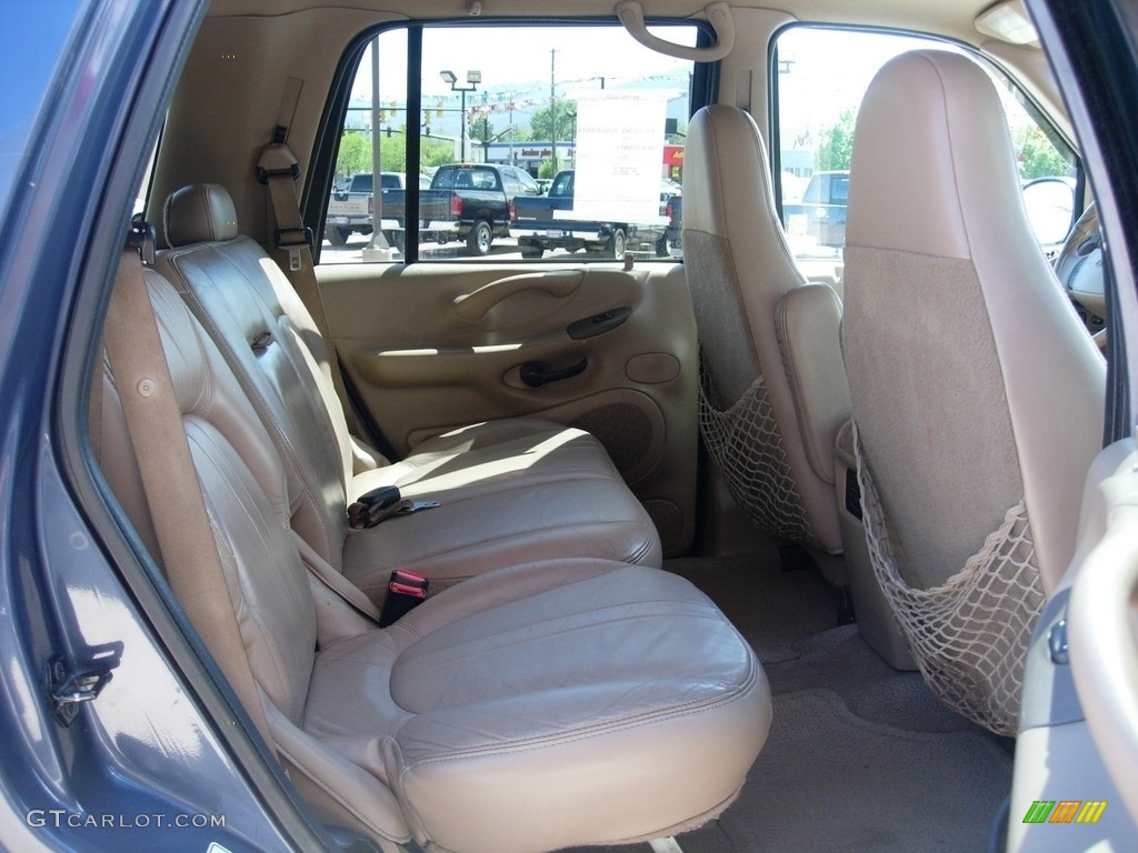 1999 Expedition Eddie Bauer 4x4 - Medium Wedgewood Blue Metallic / Medium Prairie Tan photo #16