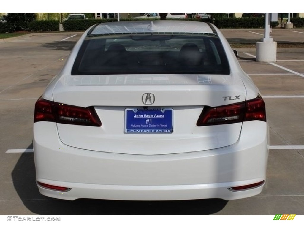2016 TLX 2.4 - Bellanova White Pearl / Espresso photo #6