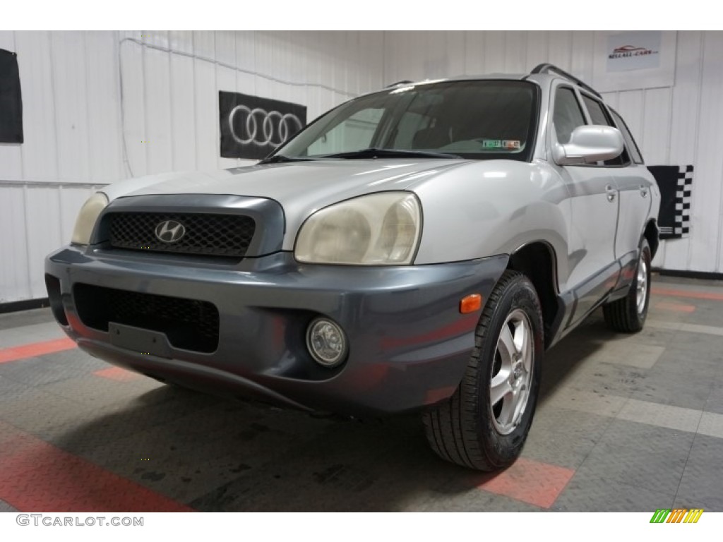 2004 Santa Fe GLS - Pewter / Gray photo #3