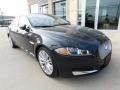 2012 Ultimate Black Metallic Jaguar XF Portfolio  photo #2