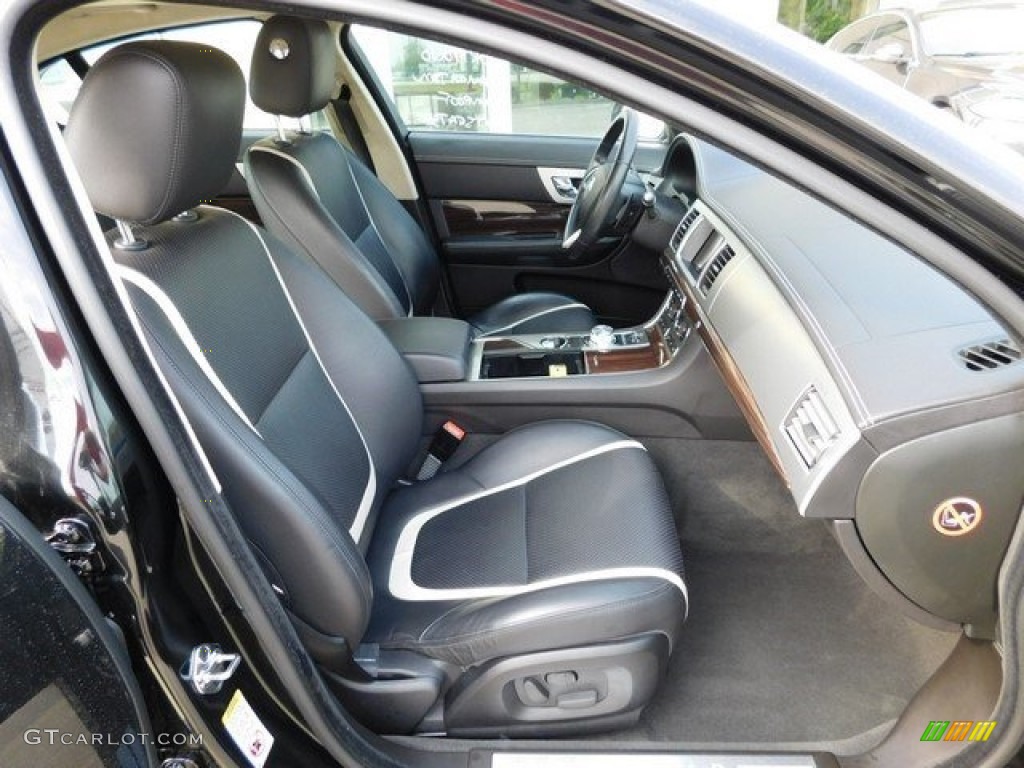2012 Jaguar XF Portfolio Front Seat Photos