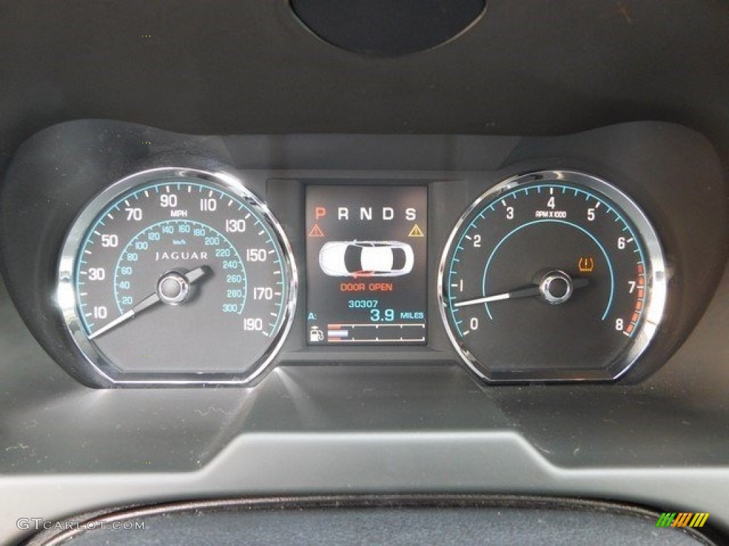 2012 Jaguar XF Portfolio Gauges Photos