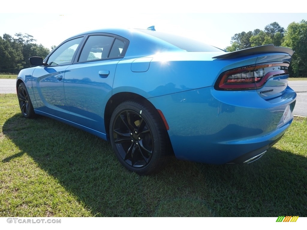 2016 Charger R/T - B5 Blue Pearl / Black photo #5