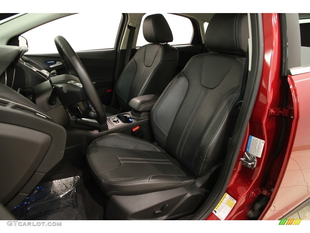 2013 Focus Titanium Hatchback - Ruby Red / Charcoal Black photo #5
