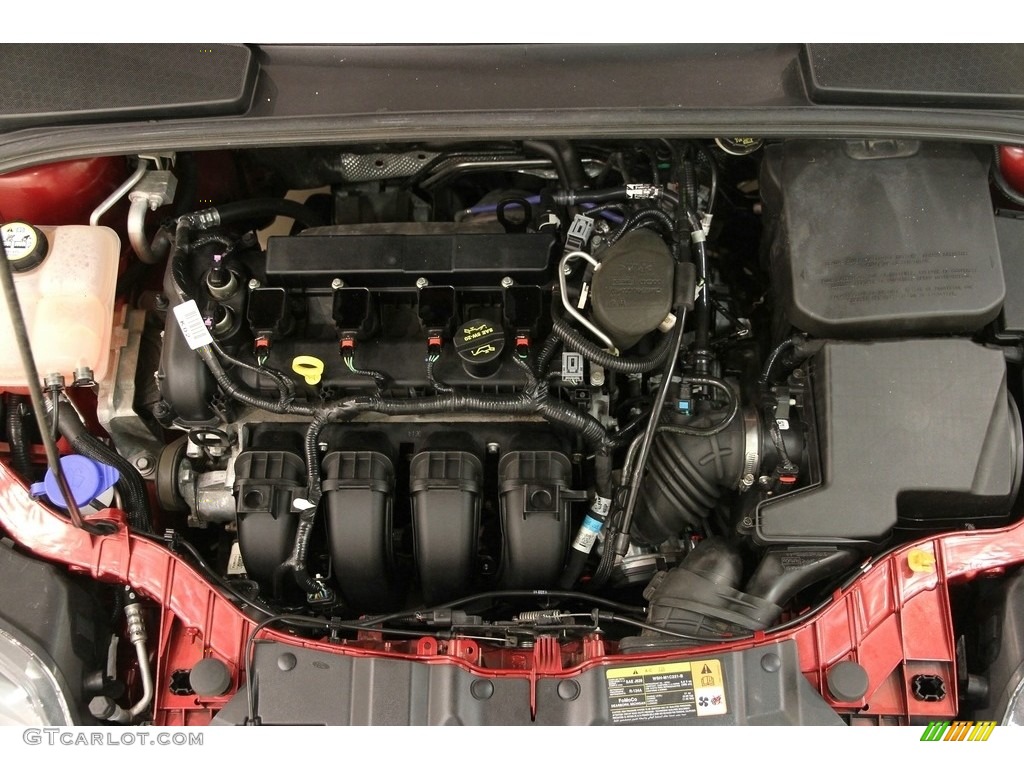 2013 Focus Titanium Hatchback - Ruby Red / Charcoal Black photo #18