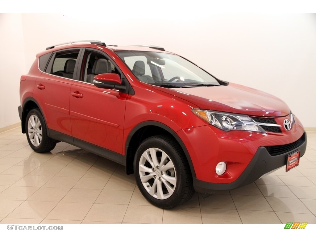 Barcelona Red Metallic Toyota RAV4