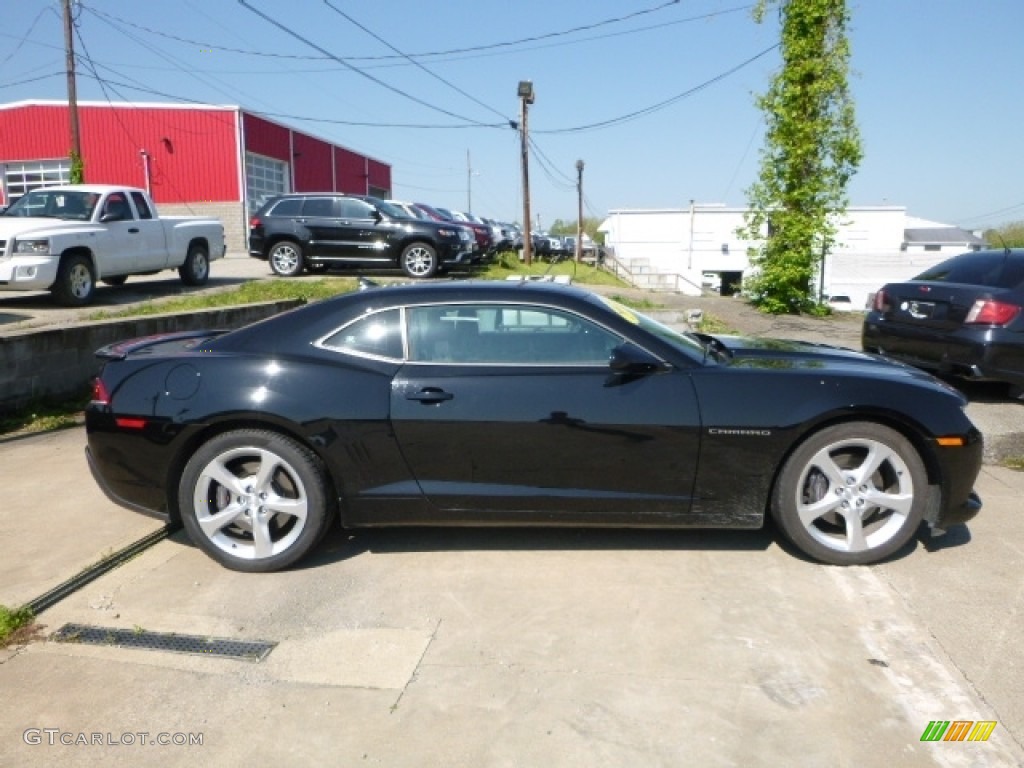 2015 Camaro SS Coupe - Black / Black photo #7