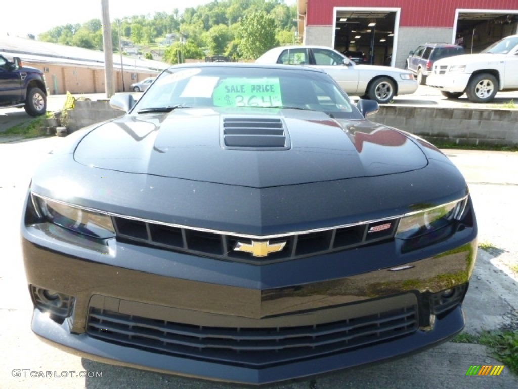 2015 Camaro SS Coupe - Black / Black photo #12