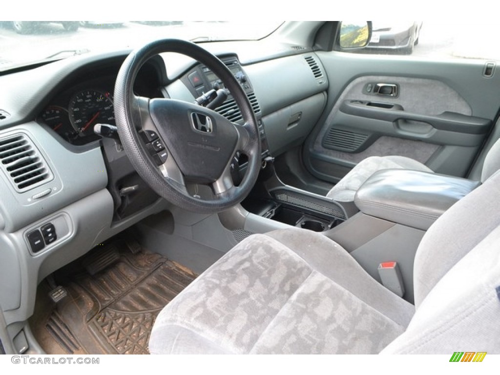 2004 Pilot EX 4WD - Sage Brush Pearl / Gray photo #7