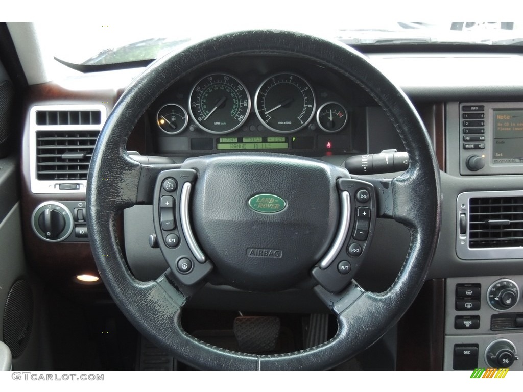 2003 Range Rover HSE - Java Black Metallic / Charcoal/Jet Black photo #11