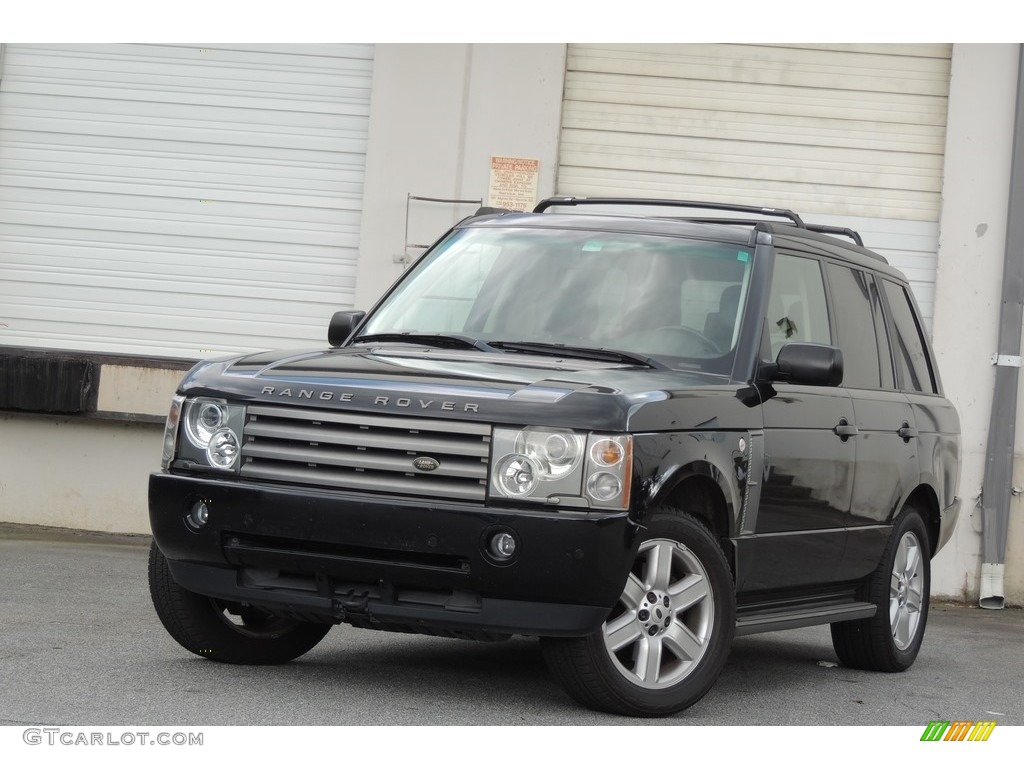 2003 Range Rover HSE - Java Black Metallic / Charcoal/Jet Black photo #13