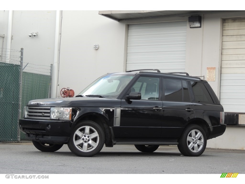 2003 Range Rover HSE - Java Black Metallic / Charcoal/Jet Black photo #15