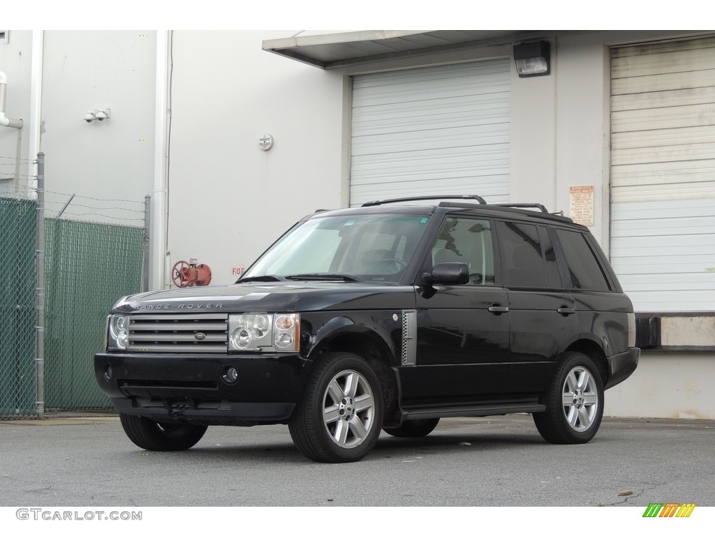 2003 Range Rover HSE - Java Black Metallic / Charcoal/Jet Black photo #18