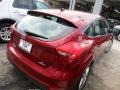 2015 Race Red Ford Focus SE Hatchback  photo #7