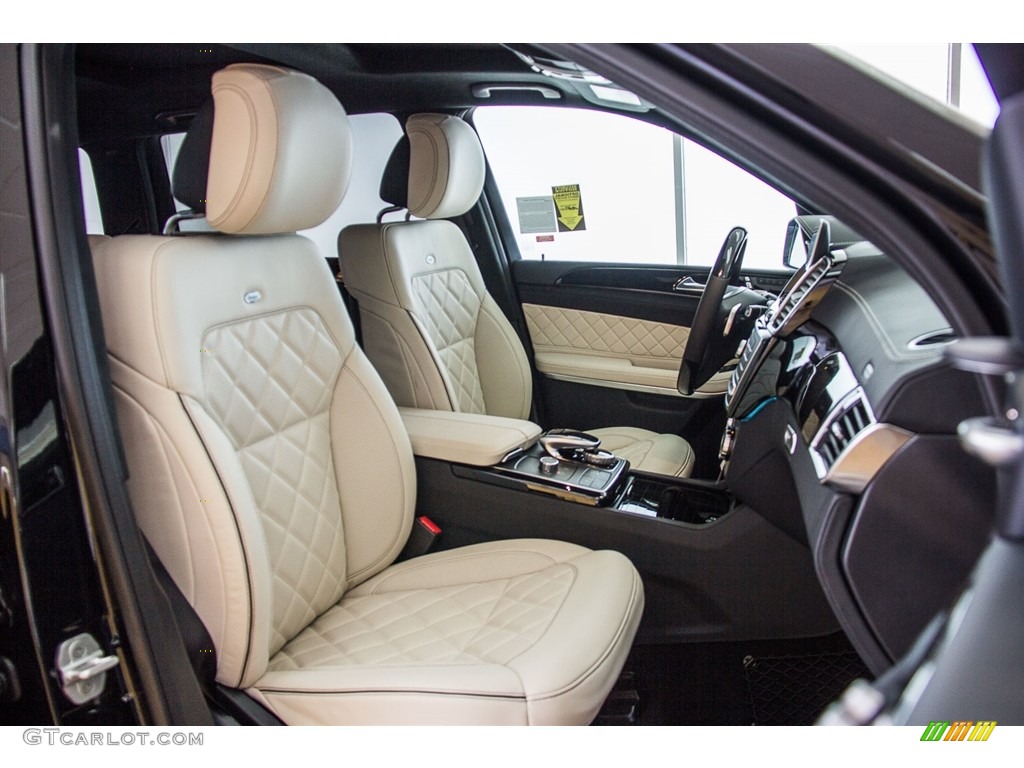 designo Porcelain/Black Interior 2017 Mercedes-Benz GLS 550 4Matic Photo #113204782