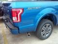 2016 Blue Flame Ford F150 XLT SuperCrew  photo #8