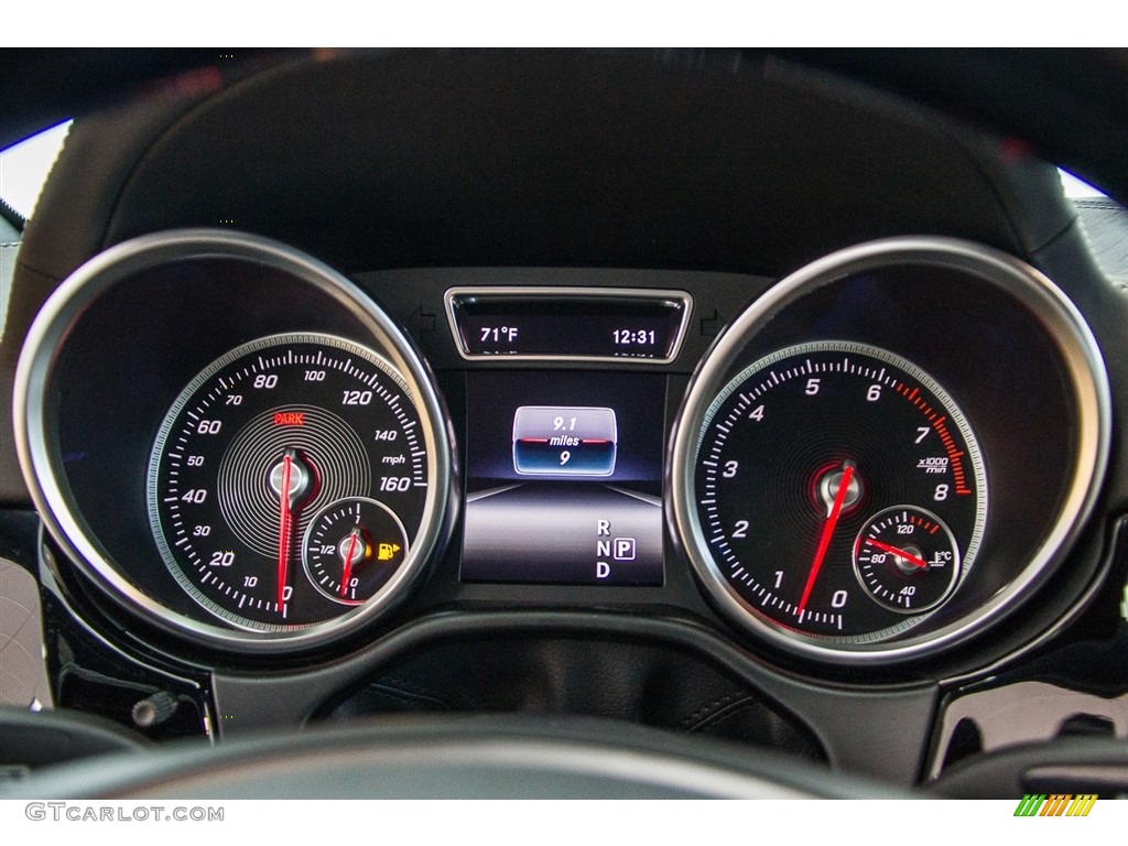 2017 Mercedes-Benz GLS 550 4Matic Gauges Photo #113204923