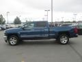 2016 Deep Ocean Blue Metallic Chevrolet Silverado 1500 LTZ Crew Cab 4x4  photo #3