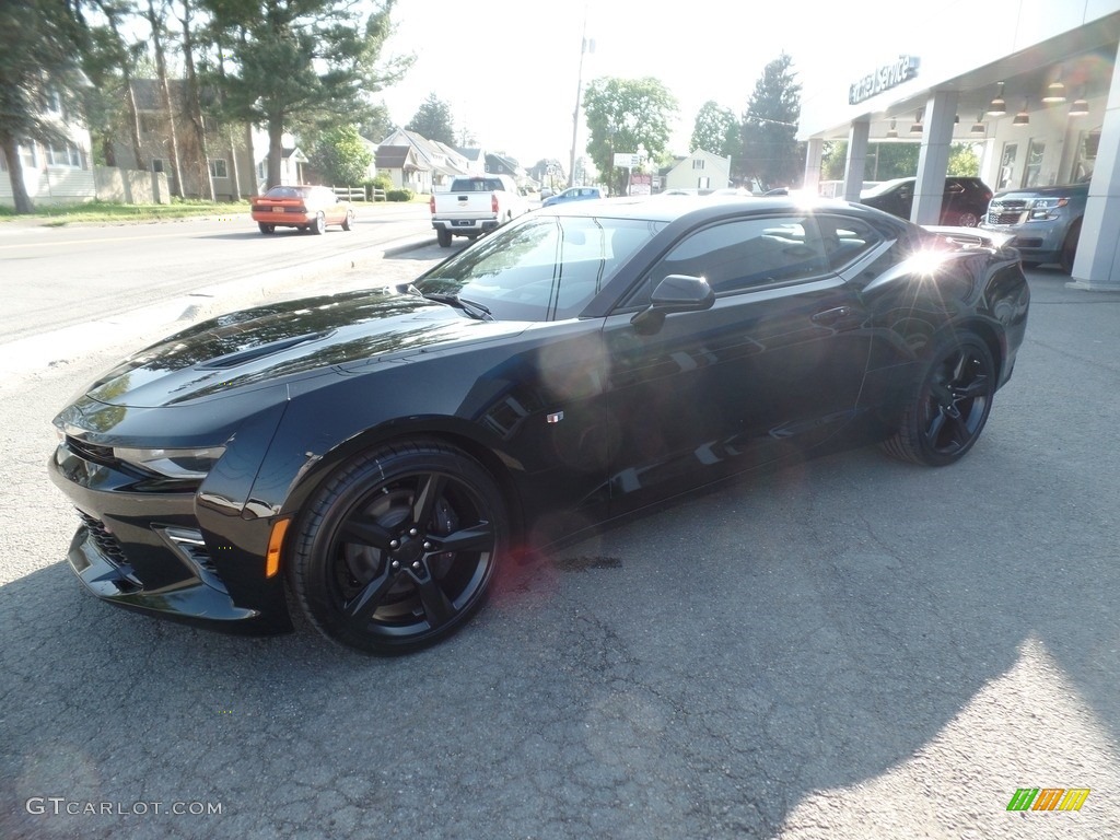 2016 Camaro SS Coupe - Black / Jet Black photo #4