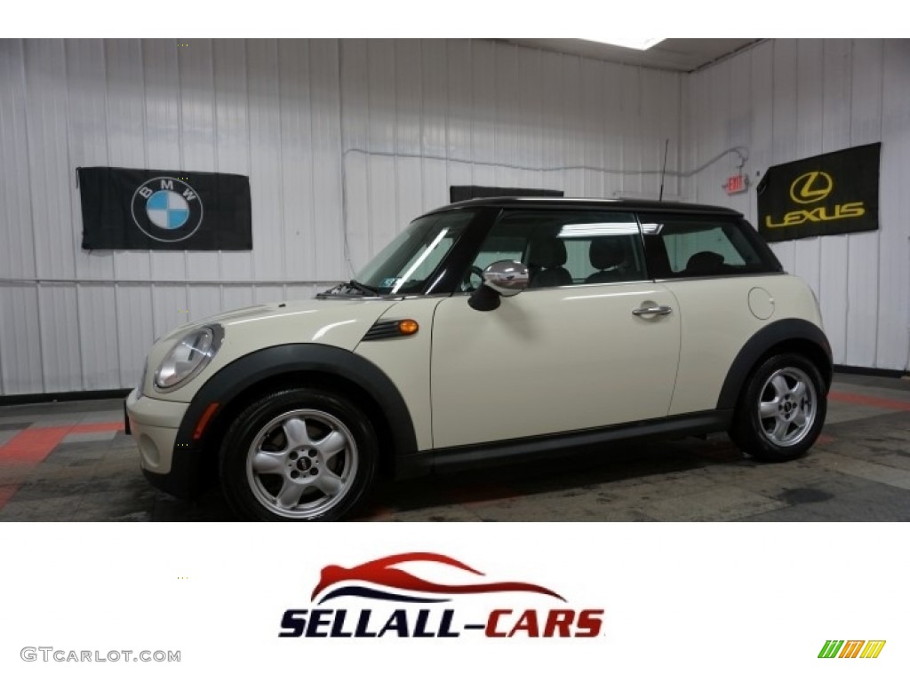 2007 Cooper Hardtop - Pepper White / Carbon Black/Carbon Black photo #1