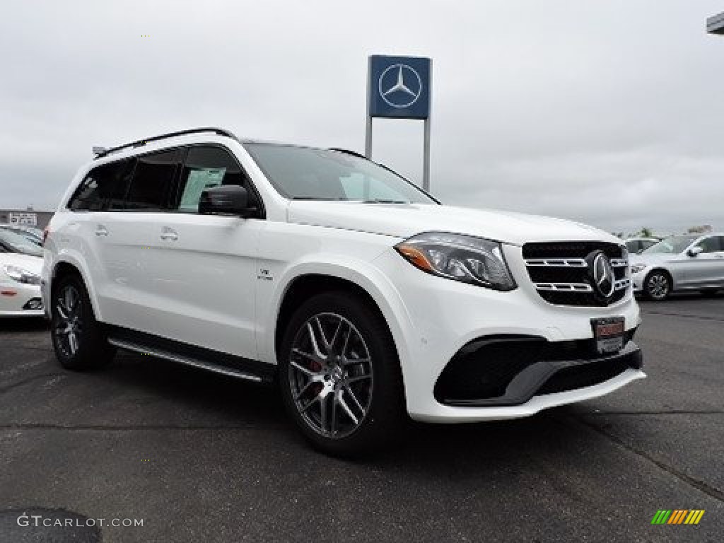 Polar White 2017 Mercedes-Benz GLS 63 AMG 4Matic Exterior Photo #113212047