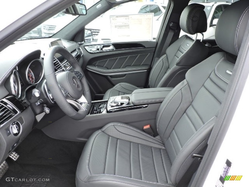 Black Interior 2017 Mercedes-Benz GLS 63 AMG 4Matic Photo #113212219