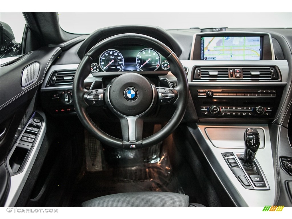 2015 6 Series 650i Gran Coupe - Black Sapphire Metallic / Black photo #4