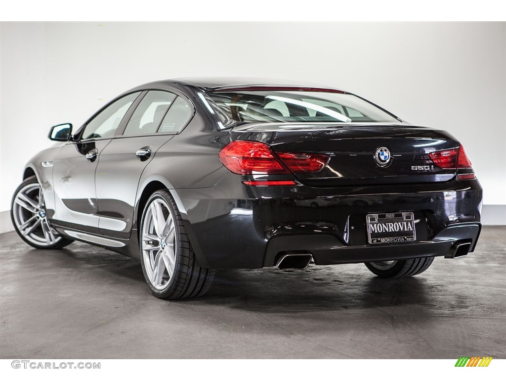 2015 6 Series 650i Gran Coupe - Black Sapphire Metallic / Black photo #10