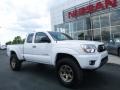 2015 Super White Toyota Tacoma V6 Access Cab 4x4  photo #1