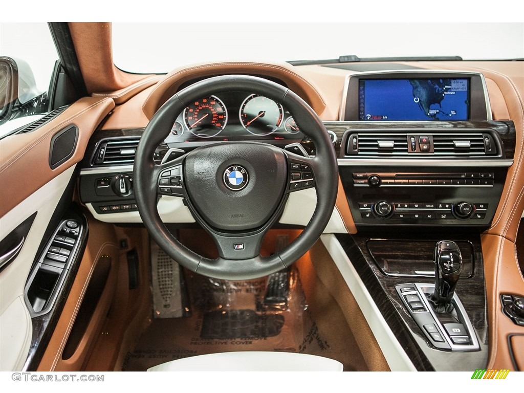 2013 6 Series 650i Gran Coupe - BMW Individual Moonstone Metallic / Ivory White photo #4