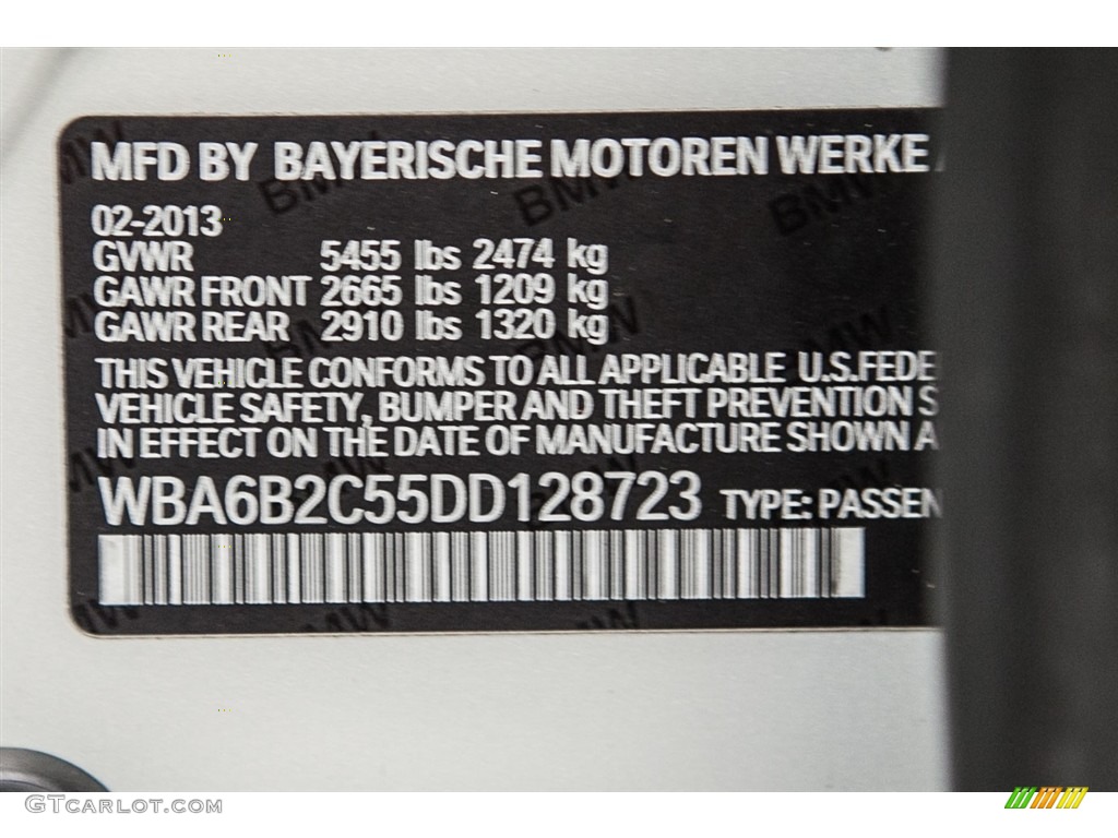 2013 6 Series 650i Gran Coupe - BMW Individual Moonstone Metallic / Ivory White photo #21