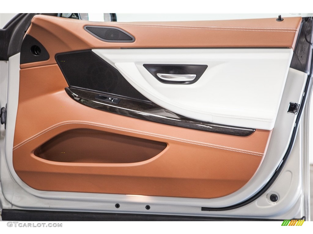 2013 6 Series 650i Gran Coupe - BMW Individual Moonstone Metallic / Ivory White photo #25