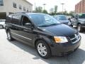 2010 Brilliant Black Crystal Pearl Dodge Grand Caravan SXT Crew  photo #8