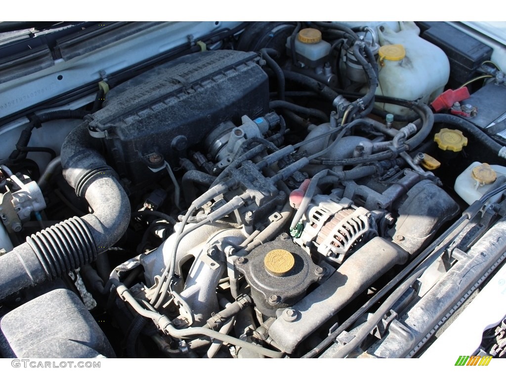 2001 Forester 2.5 L - Aspen White / Gray photo #22