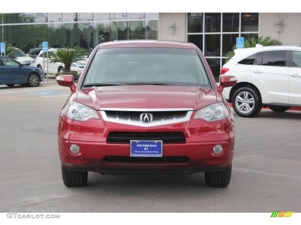2007 RDX Technology - Moroccan Red Pearl / Taupe photo #2