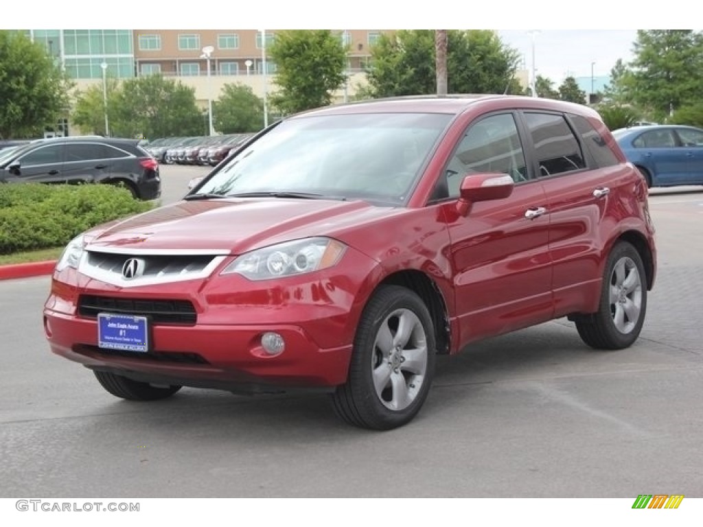 2007 RDX Technology - Moroccan Red Pearl / Taupe photo #3