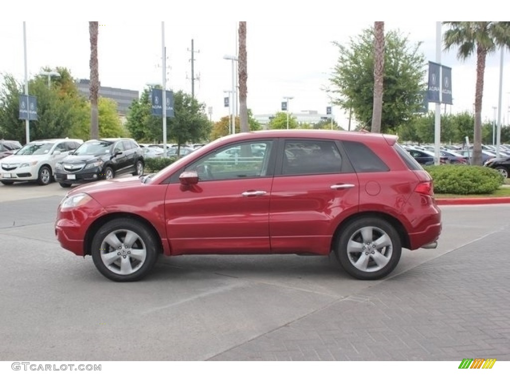 2007 RDX Technology - Moroccan Red Pearl / Taupe photo #4