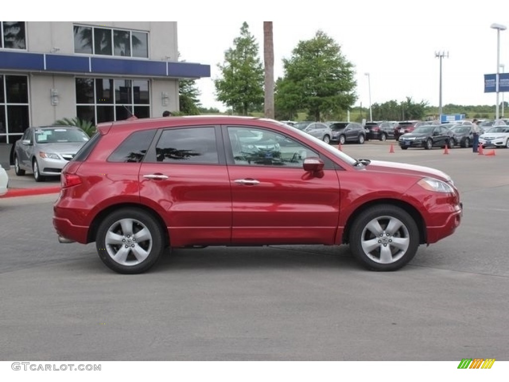 2007 RDX Technology - Moroccan Red Pearl / Taupe photo #8